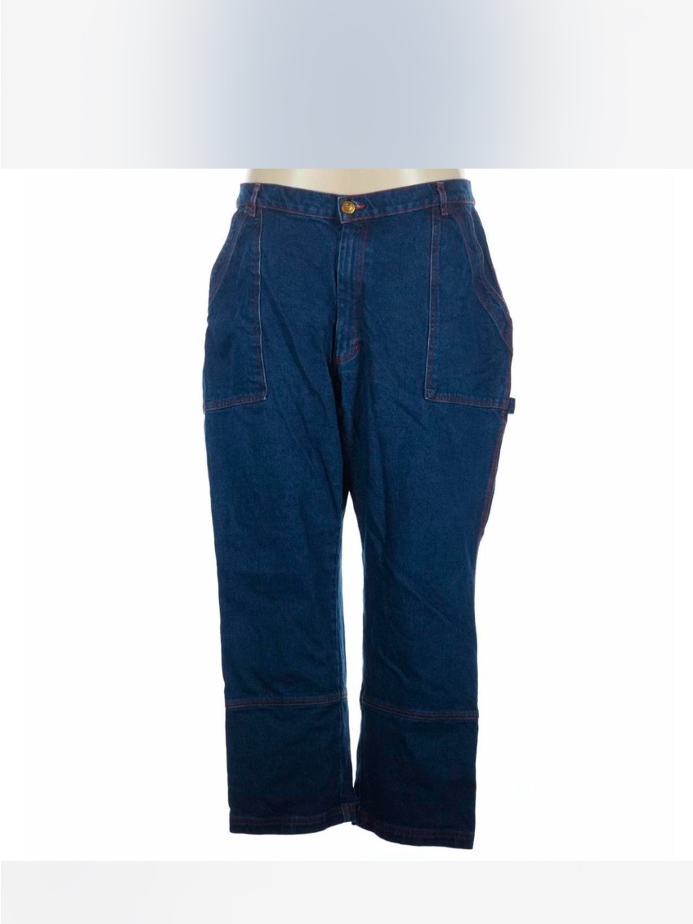 Big Bud Press Women's Dark Blue Relaxed Denim Jeans
